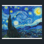 Vincent Van Gogh - Starry Night Fotodruck<br><div class="desc">Vincent Van Gogh - Starry Night</div>