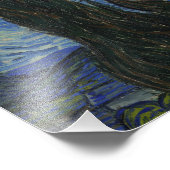 Vincent van Gogh - Starry Night Fotodruck (Ecke)