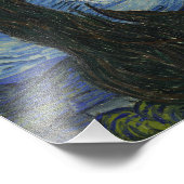 Vincent van Gogh - Starry Night Fotodruck (Ecke)