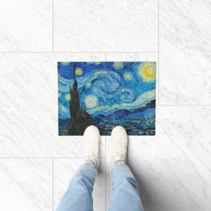 Vincent van Gogh, Starry Night Fußmatte