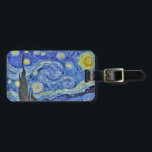 Vincent van Gogh Starry Night Gallery Gepäckanhänger<br><div class="desc">Vincent van Gogh. Starry Night. c)1889. Öl auf Leinwand. Schönes Kunstwerk Originalgemälde des berühmten niederländischen Post-Impressionisten Vincent van Gogh.</div>