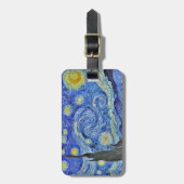 Vincent van Gogh Starry Night Gallery Gepäckanhänger (Vorderseite vertikal)