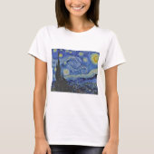 Vincent van Gogh Starry Night Gallery T-Shirt (Vorderseite)