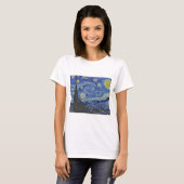 Vincent van Gogh Starry Night Gallery T-Shirt (Vorne ganz)