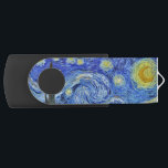 Vincent van Gogh Starry Night Gallery USB Stick<br><div class="desc">Vincent van Gogh. Starry Night. c)1889. Öl auf Leinwand. Schönes Kunstwerk Originalgemälde des berühmten niederländischen Post-Impressionisten Vincent van Gogh.</div>