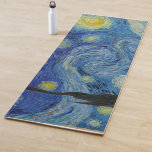 Vincent van Gogh Starry Night Gallery Yogamatte<br><div class="desc">Vincent van Gogh. Starry Night. c)1889. Öl auf Leinwand. Schönes Kunstwerk Originalgemälde des berühmten niederländischen Post-Impressionisten Vincent van Gogh. Schöne Kunst Yoga-Matte.</div>