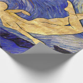 Vincent Van Gogh Starry Night Geschenkpapier (Ecke)