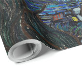 Vincent van Gogh, Starry Night Geschenkpapier (Rolleneckpunkt)