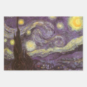 Vincent van Gogh - Starry Night Geschenkpapier Set (Vorderseite 3)