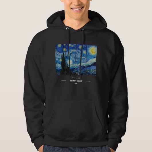 Vincent Van Gogh Starry Night Hoodie (Vorderseite)