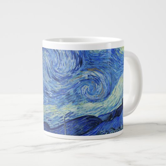 Vincent Van Gogh - Starry Night Jumbo-Tasse (Vorderseite Rechts)