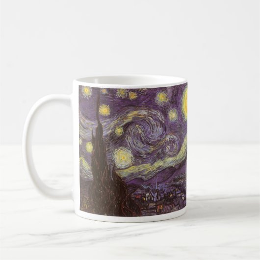 Vincent van Gogh - Starry Night Kaffeetasse (Links)