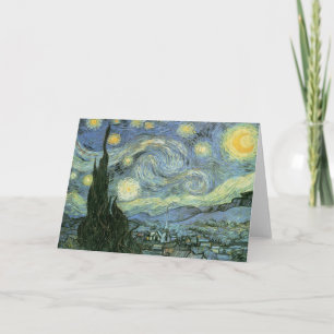 Vincent Van Gogh - Starry Night Karte