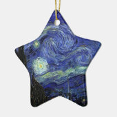 Vincent van Gogh, Starry Night Keramik Ornament (Links)