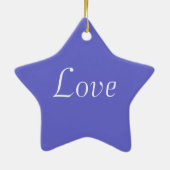 Vincent van Gogh, Starry Night Keramik Ornament (Hinten)