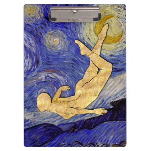 Vincent Van Gogh Starry Night Klemmbrett