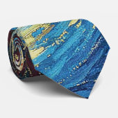 Vincent Van Gogh Starry Night Krawatte (Gerollt)