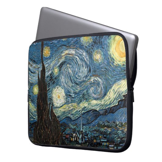 Vincent van Gogh, Starry Night Laptopschutzhülle (Vorderseite Links)