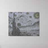 Vincent Van Gogh - Starry Night Leinwanddruck (Vorderseite)