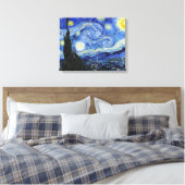 Vincent Van Gogh Starry Night Leinwanddruck (Insitu (Schlafzimmer))