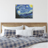 Vincent van Gogh - Starry Night Leinwanddruck (Insitu (Schlafzimmer))