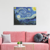 Vincent van Gogh - Starry Night Leinwanddruck (Insitu (Wohnzimmer))