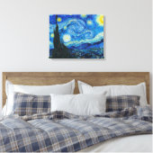 Vincent Van Gogh - Starry Night Leinwanddruck (Insitu (Schlafzimmer))
