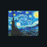 Vincent van Gogh, Starry Night Leinwanddruck<br><div class="desc">Starry Night,  berühmtes Gemälde von Vincent van Gogh.</div>