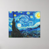 Vincent van Gogh, Starry Night Leinwanddruck (Vorderseite)