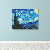 Vincent van Gogh, Starry Night Leinwanddruck (Insitu (Holzboden))