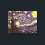 Vincent van Gogh - Starry Night Leinwanddruck<br><div class="desc">Die Starry Night (1889) von Vincent van Gogh ist ein Vintager Post-Impressionismus der Kunstlandschaft Landschaftsmalerei. Der Blick auf eine Stadt in einem Tal bei Nacht mit den Wolken, den Sternen und einem schönen goldgelben Halbmond. Es wurde im Laufe des Tages aus der Erinnerung gemalt und ist van Goghs bekanntestes Gemälde....</div>