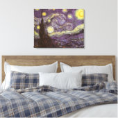 Vincent van Gogh - Starry Night Leinwanddruck (Insitu (Schlafzimmer))