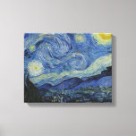 Vincent van Gogh - Starry Night Leinwanddruck<br><div class="desc">Vincent van Gogh - Starry Night - 1889 - Ölmalerei</div>