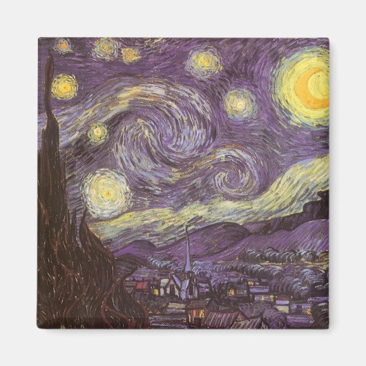 Vincent van Gogh - Starry Night Magnet (Vorne)