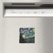 Vincent van Gogh - Starry Night Magnet (In Situ (Geschirrspüler))