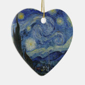 Vincent Van Gogh - Starry Night. Malerei Keramikornament (Rechts)