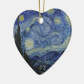 Vincent Van Gogh - Starry Night. Malerei Keramikornament (Links)
