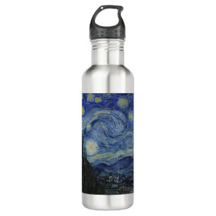 Vincent Van Gogh Starry Night Masterpiece Edelstahlflasche