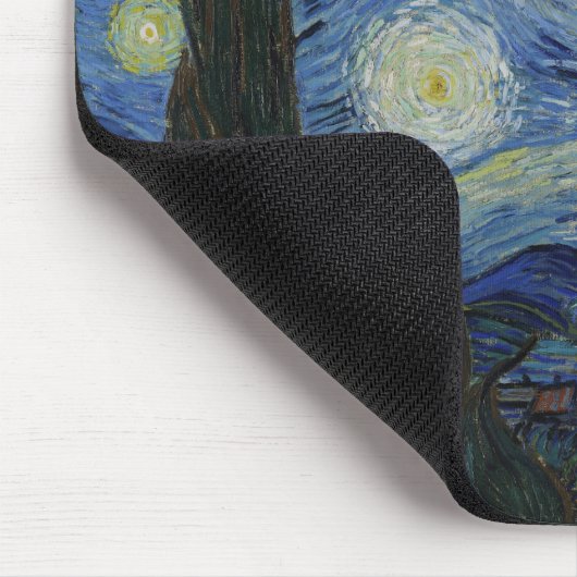 Vincent van Gogh - Starry Night Mousepad (Ecke)