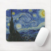 Vincent van Gogh - Starry Night Mousepad (Mit Mouse)