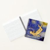 Vincent Van Gogh Starry Night Notizblock (Innenseite)