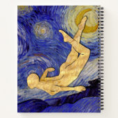 Vincent Van Gogh Starry Night Notizblock (Rückseite)