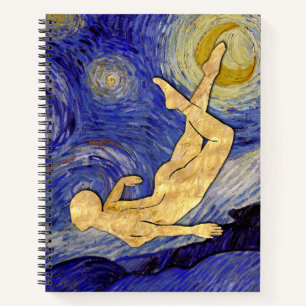Vincent Van Gogh Starry Night Notizblock