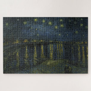 Vincent van Gogh - Starry Night on the Rhone Puzzle