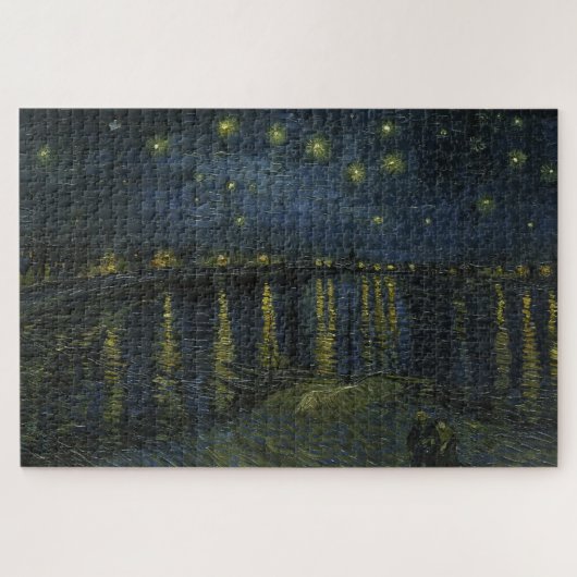 Vincent van Gogh - Starry Night on the Rhone Puzzle (Horizontal)