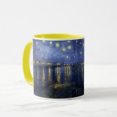 Vincent Van Gogh - Starry night over Rhone Tasse (Vorderseite Links)