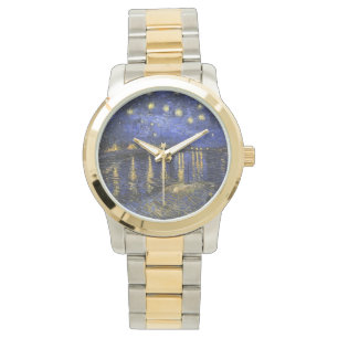Vincent van Gogh Starry Night Over The Rhone Armbanduhr