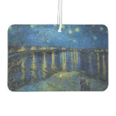 Vincent van Gogh - Starry Night Over the Rhone Autolufterfrischer (Rückseite)
