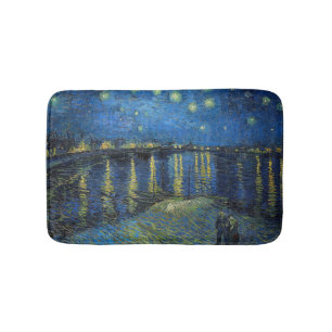Vincent van Gogh - Starry Night Over the Rhone Badematte