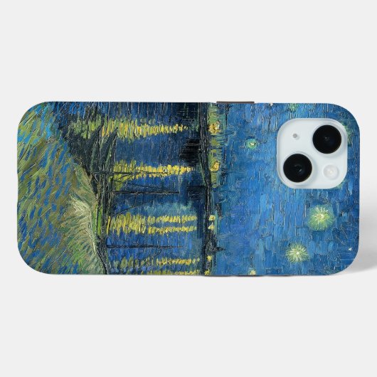 Vincent van Gogh Starry Night Over the Rhone Case-Mate iPhone Hülle (Rückseite (Horizontal))